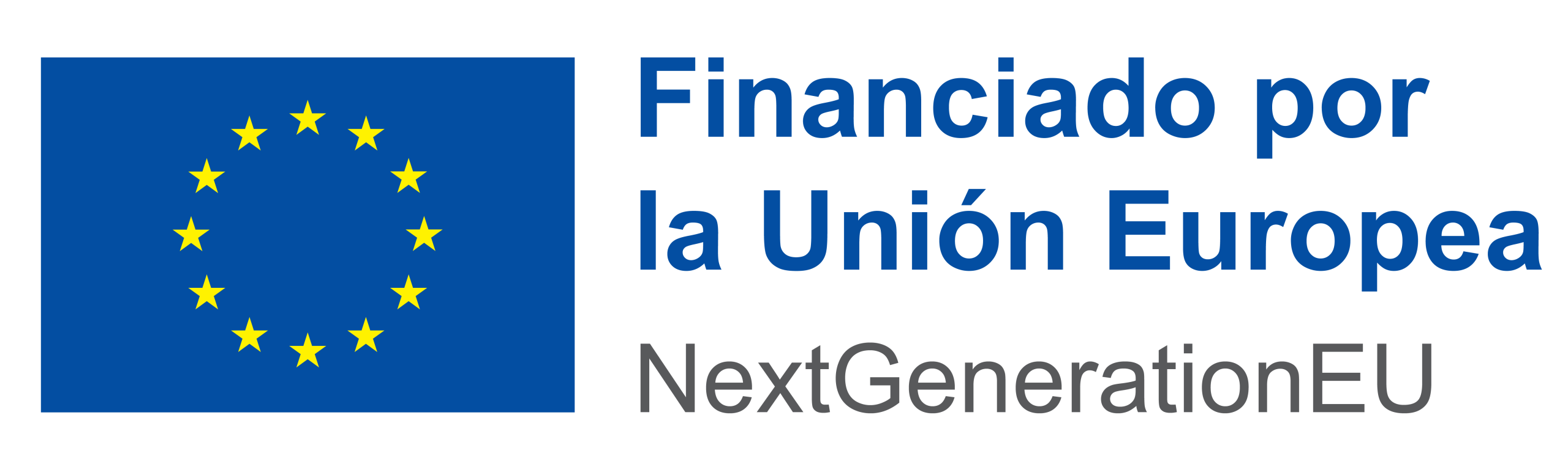 Logotipo Financiado por la Unión Europea NextGenerationEU